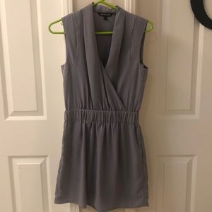 EXPRESS Grey Sleeveless Dress